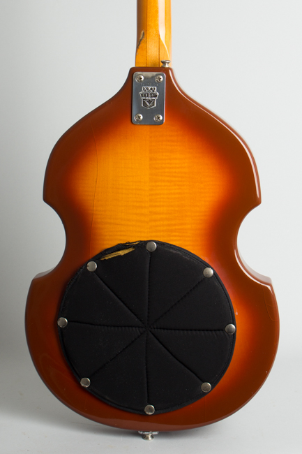 Vox  V-283 Spyder IV Hollow Body Electric Bass Guitar  (1968)