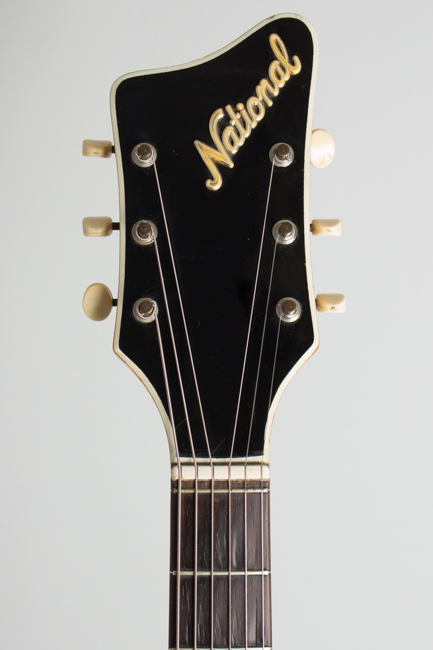 National  Studio 66 owned and used by Elliott Sharp Semi-Hollow Body Electric Guitar  (1961)