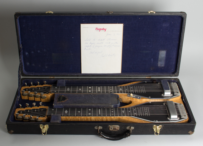 Bigsby  D-8 Doubleneck, Owned and played by Joaquin Murphey & Ardell Thomas Lap Steel Electric Guitar  (1948)