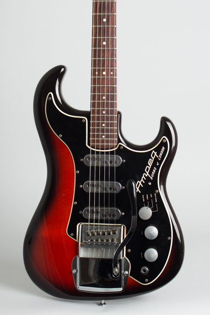  Ampeg Wild Dog EG-1S Jazz Split Sound Solid Body Electric Guitar,  made by Burns  (1964)