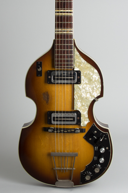 Hofner  Model 459TZ Semi-Hollow Body Electric Guitar  (1968)