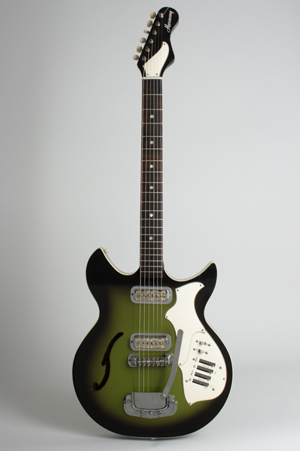 Harmony  Rebel H-82G Thinline Hollow Body Electric Guitar  (1969)