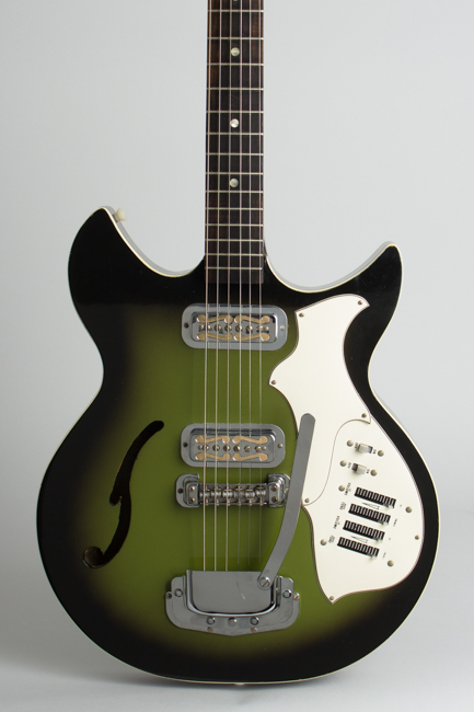 Harmony  Rebel H-82G Thinline Hollow Body Electric Guitar  (1969)