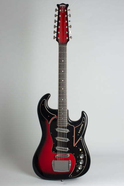 expand image Baldwin - Burns Double Six 12 String Solid Body Electric Guitar (1966)