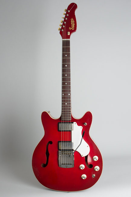 Supro  Clermont S667 Thinline Hollow Body Electric Guitar  (1968)