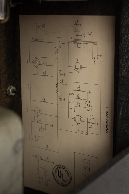Kalamazoo  Model Two Tube Amplifier (1966)