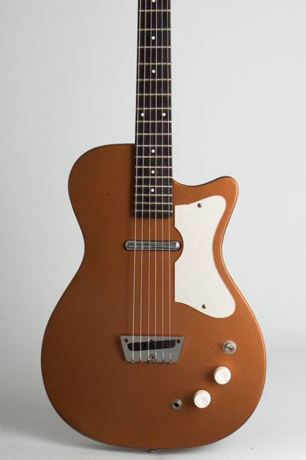  Silvertone Model 1415L Semi-Hollow Body Electric Guitar, made by Danelectro  (1961)