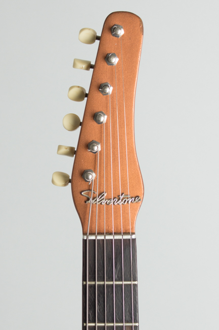  Silvertone Model 1415L Semi-Hollow Body Electric Guitar, made by Danelectro  (1961)