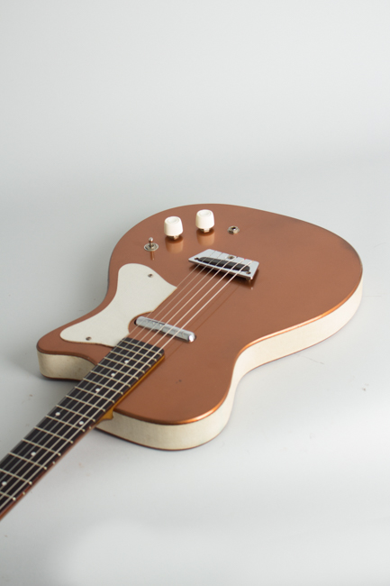  Silvertone Model 1415L Semi-Hollow Body Electric Guitar, made by Danelectro  (1961)