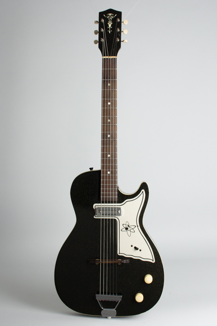 Alden H-45 Stratotone Mars Semi-Hollow Body Electric Guitar, made by Harmony ,  c. 1962