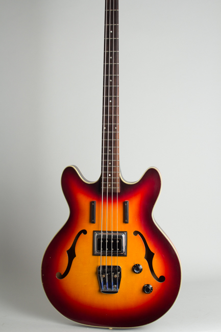 Guild  Starfire Bass Semi-Hollow Body Electric Bass Guitar  (1965)