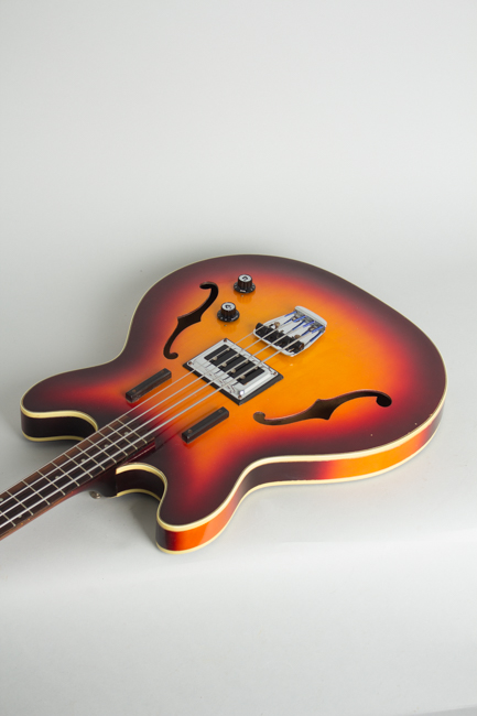 Guild  Starfire Bass Semi-Hollow Body Electric Bass Guitar  (1965)