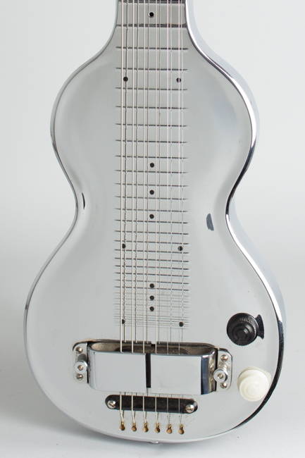 Rickenbacker Silver Hawaiian Lap Steel Electric Guitar (1939)