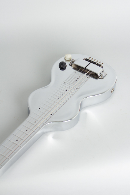 Rickenbacker Silver Hawaiian Lap Steel Electric Guitar (1939)