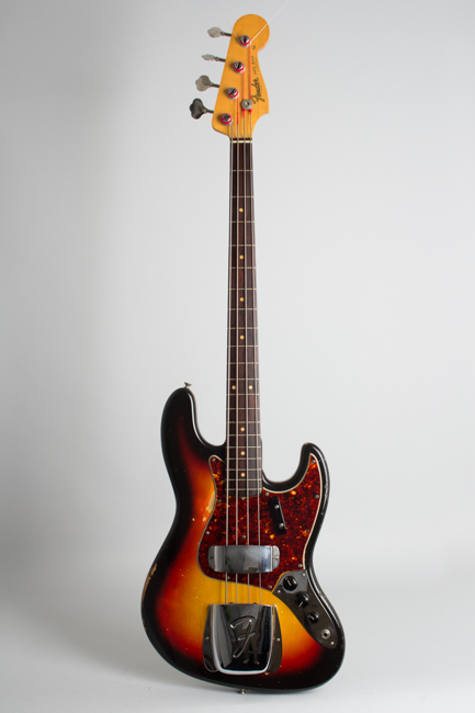 Fender  Jazz Bass Solid Body Electric Bass Guitar  (1964)