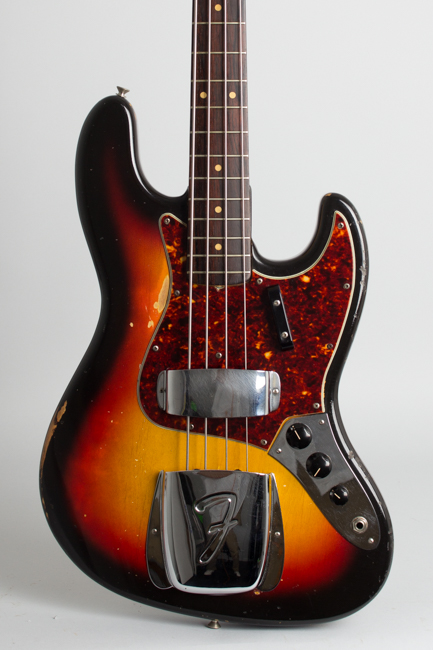 Fender  Jazz Bass Solid Body Electric Bass Guitar  (1964)