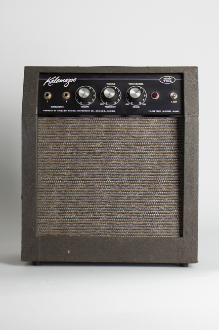 Kalamazoo  Model Two Tube Amplifier,  c. 1966