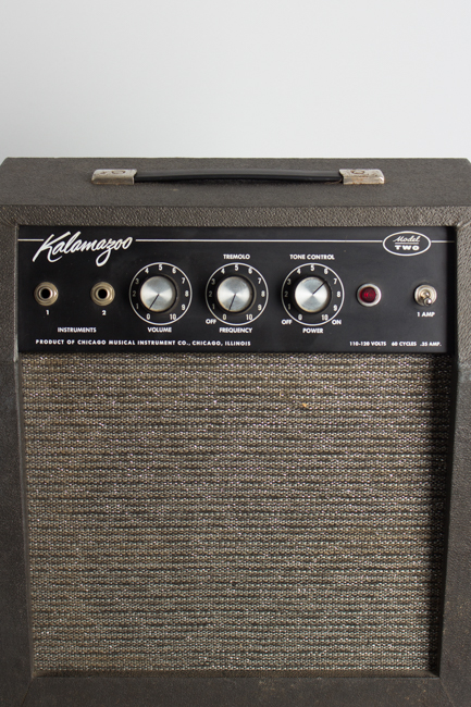 Kalamazoo  Model Two Tube Amplifier,  c. 1966