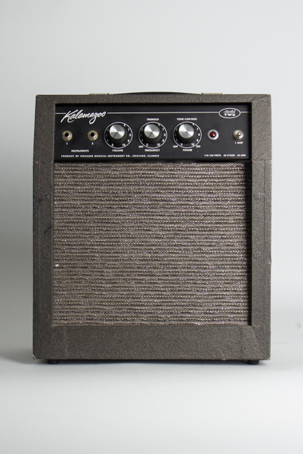 Kalamazoo  Model Two Tube Amplifier,  c. 1966