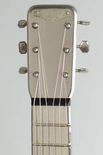 Rickenbacker  Silver Hawaiian Lap Steel Electric Guitar  (1937)