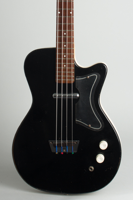Silvertone Model 1444 Electric Bass Guitar, made by Danelectro (1965)