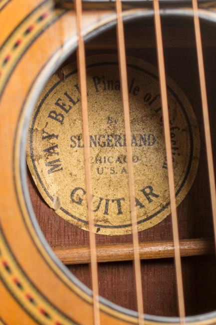 Slingerland  May Bell Recording Master Model #12 Flat Top Acoustic Guitar,  c. 1931
