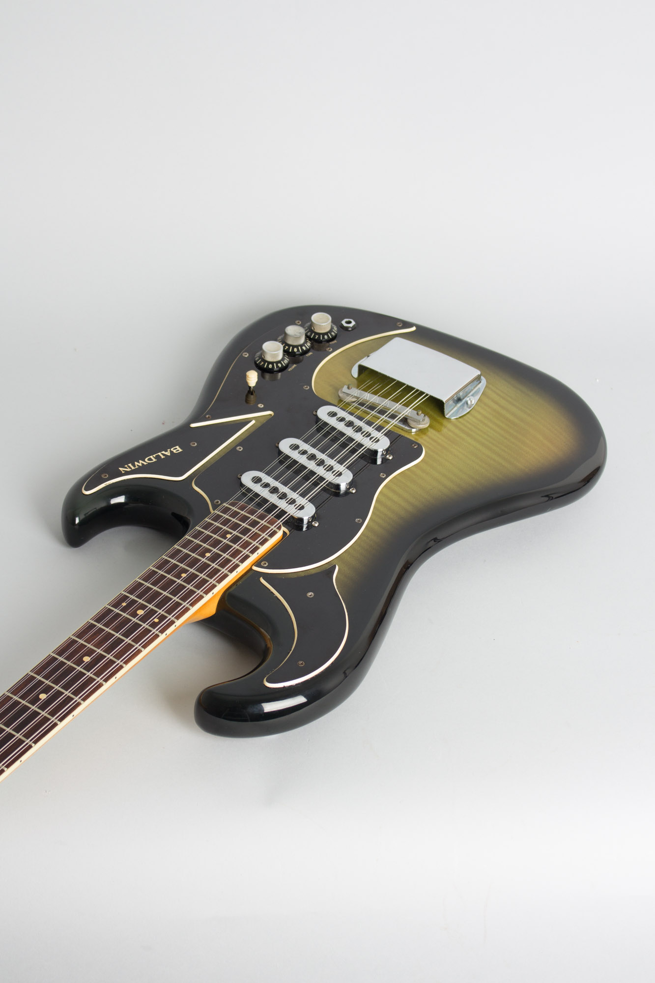 Baldwin Burns Double Six 12 String Solid Body Electric Guitar (1966
