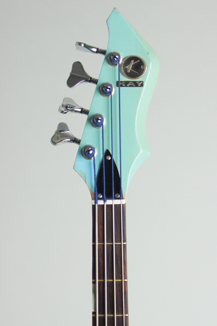Kay  Model K-5925 Semi-Hollow Body Electric Bass Guitar  (1967)
