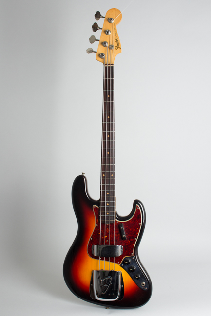 Fender  Jazz Bass Solid Body Electric Bass Guitar  (1962)