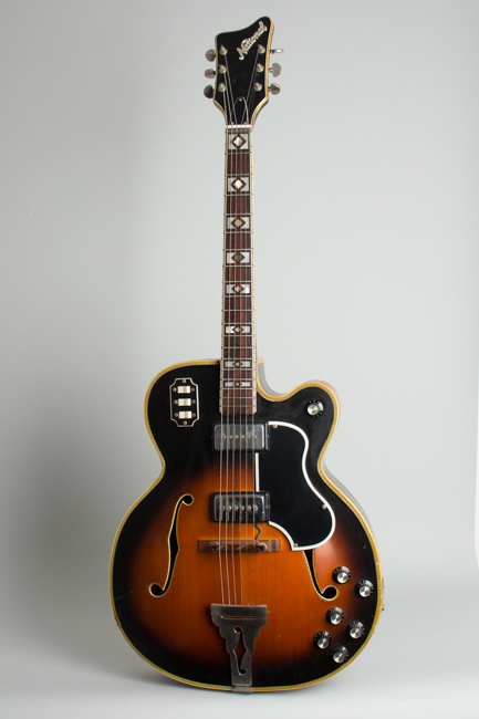 National  Prototype Arch Top Hollow Body Electric Guitar ,  c. 1968