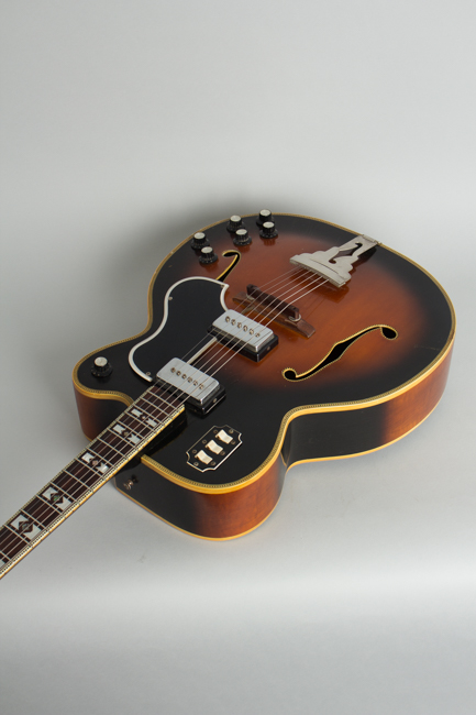 National  Prototype Arch Top Hollow Body Electric Guitar ,  c. 1968