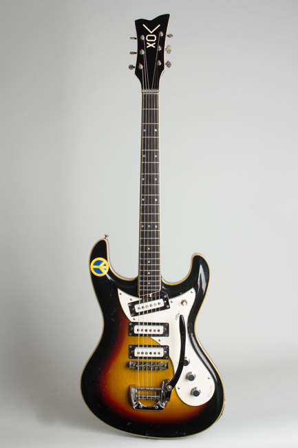 Vox  v241 Bulldog Solid Body Electric Guitar  (1966)