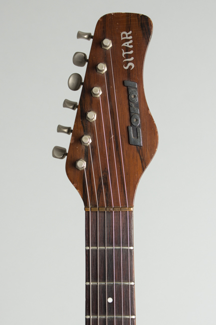  Coral Sitar Semi-Hollow Body Electric Guitar, made by Danelectro  (1968)