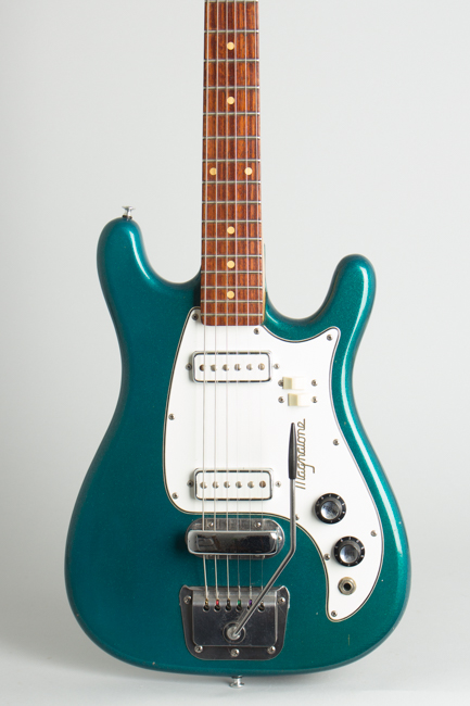 Magnatone  Zephyr X-5 Solid Body Electric Guitar  (1965)