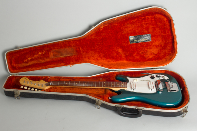 Magnatone  Zephyr X-5 Solid Body Electric Guitar  (1965)