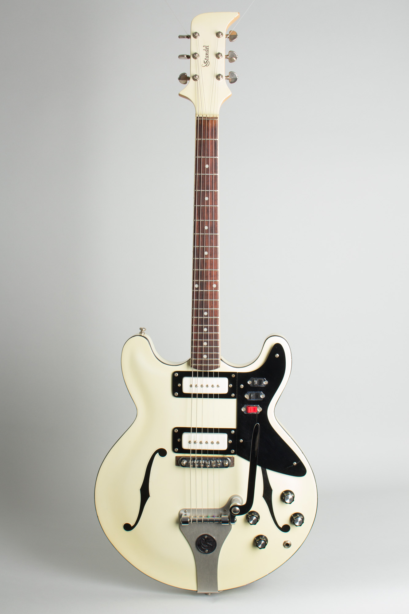 seng Etableret teori Menstruation Standel Custom Deluxe Model 102 Thinline Hollow Body Electric Guitar , c.  1966 | RetroFret