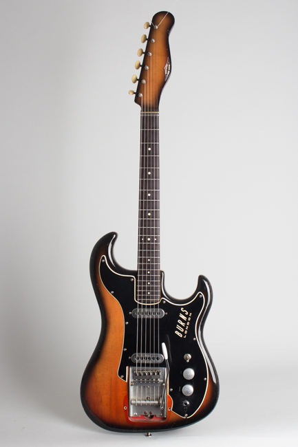 Burns  Shortscale Jazz Solid Body Electric Guitar  (1963)