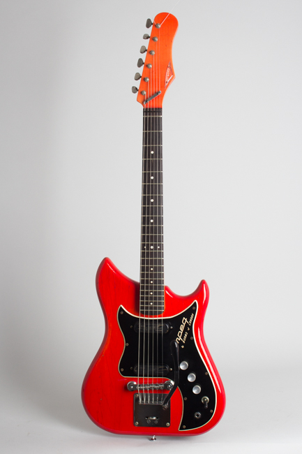Burns  Ampeg Nu-Sonic Solid Body Electric Guitar  (1964)