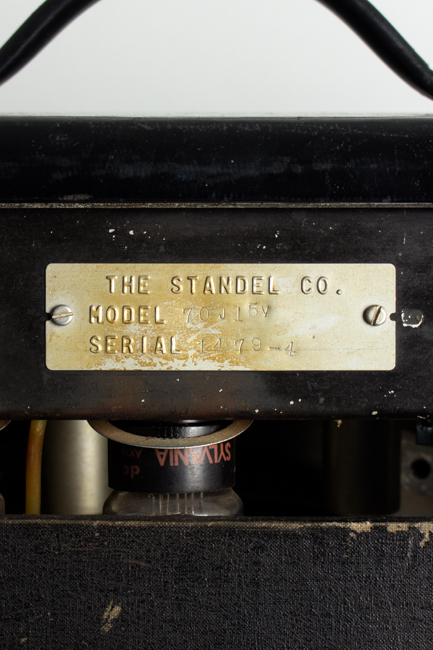 Standel  Custom Model 70 J-15-V Tube Amplifier,  c. 1962