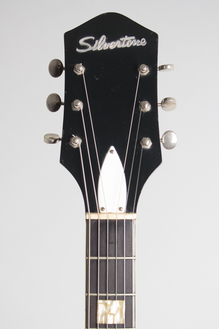  Silvertone Model 1446L Thinline Hollow Body Electric Guitar, made by Harmony  (1962)