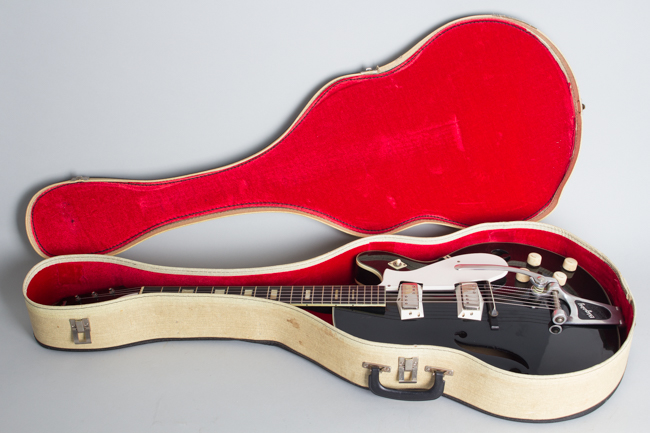 Silvertone Model 1446L Thinline Hollow Body Electric Guitar, made by Harmony  (1962)