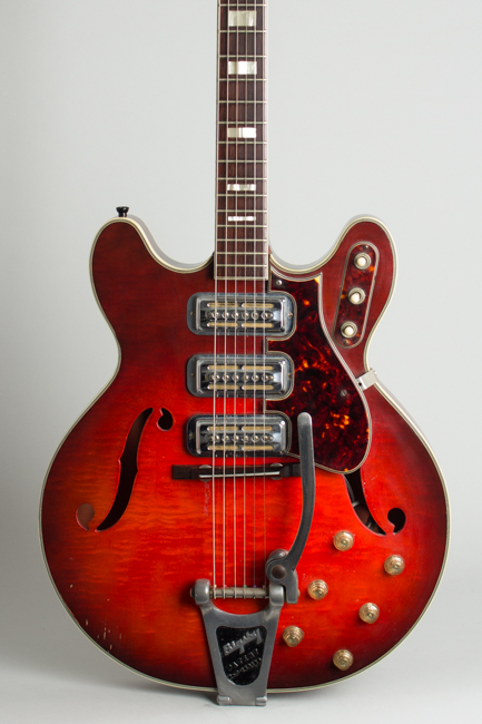 Harmony  H78 Heath Model TG-46 Thinline Hollow Body Electric Guitar ,  c. 1966