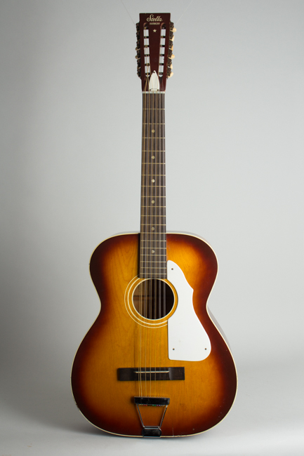  Stella H-922 12 String Flat Top Acoustic Guitar, made by Harmony  (1967)