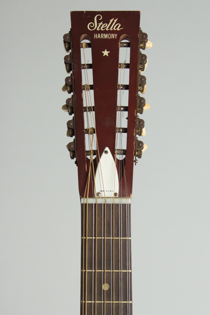  Stella H-922 12 String Flat Top Acoustic Guitar, made by Harmony  (1967)