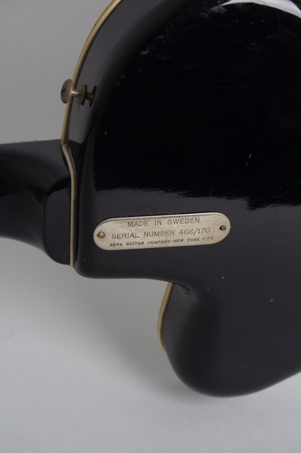  Goya Model 90 Semi-Hollow Body Electric Guitar, made by Hagstrom  (1960)