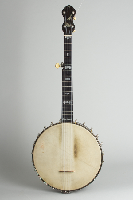  Washburn Style 1135 Eclipse 5 String Banjeurine Banjo, made by W. A. Cole ,  c. 1912