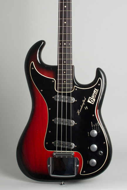 Burns  Jazz Bass Solid Body Electric Bass Guitar  (1965)