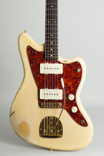 Fender  Jazzmaster with gold hardware Solid Body Electric Guitar  (1963)