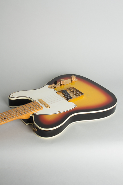 Fender  Telecaster Custom with Gold Hardware Solid Body Electric Guitar  (1966)