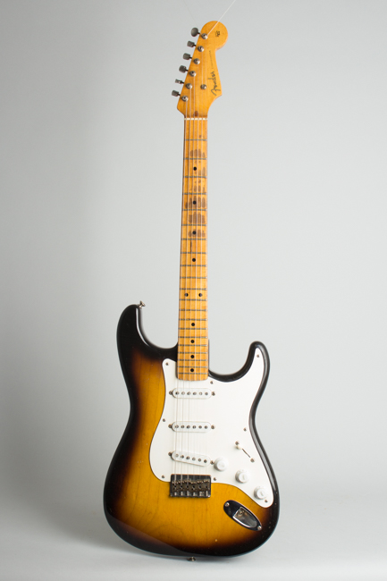 Fender  Stratocaster Non Tremolo Solid Body Electric Guitar  (1955)